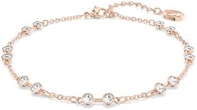 Amazon.com: Swarovski Bella V set, Round cut, White, Rose gold