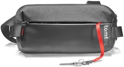 tomtoc Compact EDC Sling Bag, Minimalist Chest Shoulder Backpack
