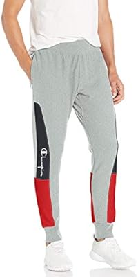 champion reverse weave colorblock joggers