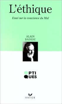 Livres Couvertures de L'éthique : Essai sur la conscience du mal