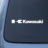 Kawasaki Motorcycles - Car, Truck, Notebook, Vinyl Decal Sticker #2506 | Vinyl Color: White