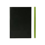 Daycraft Signature Spectrum BUSINESS STUDENT Notebook Journal - A5, Lime Green Edges, LINED - 8.3