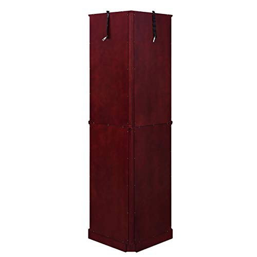 Tall Lighted Corner Curio Corner Hutch for Collectibles