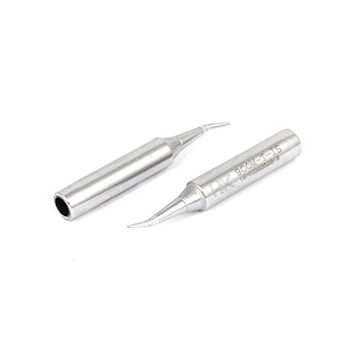 uxcell 900M-T-IS Rework Station Tool Curved Soldering Solder Iron Tip 2pcs