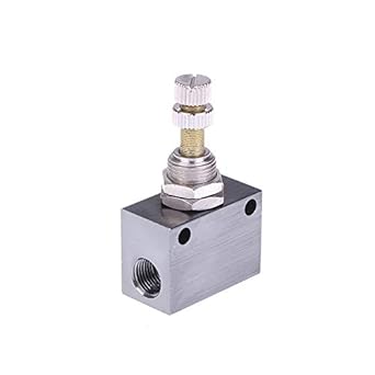 One Way Restrictive Pneumatic Air Flow Speed Control Valve Thread Asc200 08 Bsp Throttle Valve Amazon Com Industrial Scientific