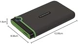Transcend StoreJet 25M3 2TB Rugged USB 3.1 Portable HDD Military Green view 11