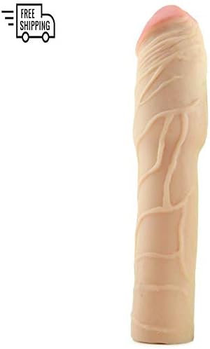 Men's Add 2" Extension Enlarger Sleeve Girth Enhancer Sheath