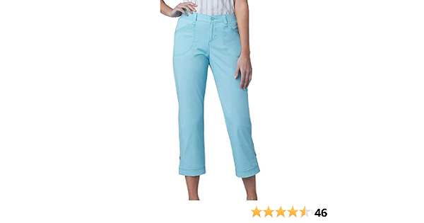 Flex-to-go Relaxed Fit Cargo Capri Pant 