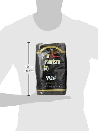 SAN FRANCISCO BAY COFFEE WHOLE BEAN, FRENCH ROAST, 32 OUNCE (PACK OF 2)
