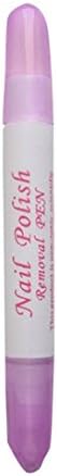 Nail Art Tools By Huphoon 1PC Nail Polish Remover Pen for Gel Nails for Home,Salon Fingernail Toenail (Purple)