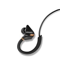 Edifier w296bt Bluetooth V4.1 Auriculares deportivos auriculares in ear sudor resistente al agua CVC Supresión de Ruido, Negro), edifier w296bt black
