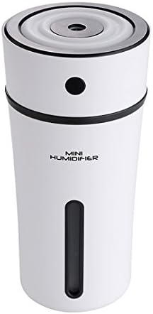 Dispers 300Ml Ultrasonic Humidifier Air Humidifiers USB Humidificador With Aroma Lamp Essential Oils For Aromatherapy Diffusers Car Home Black