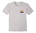 Gay Pride Flag Faux Pocket T-Shirt - Great Gift