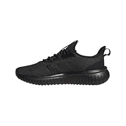 adidas Men's Kaptir 4.0 Sneaker, Black/Black/Gum, 6
