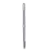 Professional Eyebrow Tattoo Manual Pen 3D Eyebrow Embroidery Microblading Pen Silver Color 3 Heads Available Suit for Curve Flat U Shape Round Microblading Needles CHFENG