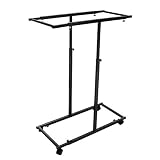 Adir Corp. Mobile Vertical Plan Center for Blueprints (Without File Hanging Clamps) - Black