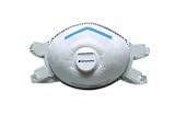 Honeywell SAF-T-Fit Plus Disposable Lead Paint Removal P100 Respirator Mask with Exhalation Valve, 1-Pack (RWS-54020)