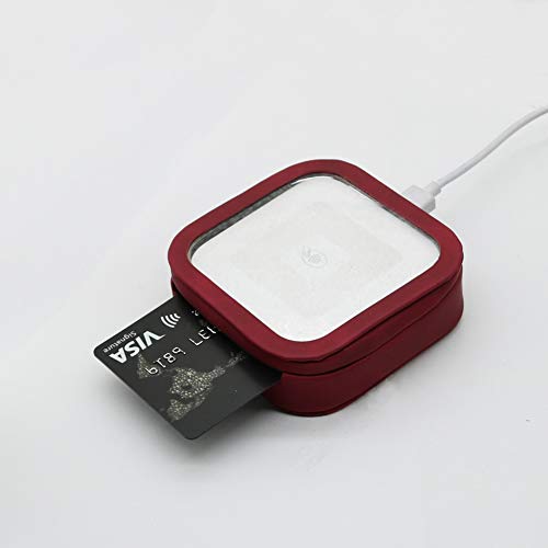 Case for Square Contactless, Also fit for Chip Reader, Dock for Reader, Purple, by AweGo.