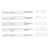 MagiDeal 5pcs 3ml Empty Transparent Twist Pen Cosmetic Container Lip Gloss Eyelash Growth Liquid Tube