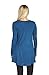 Free to Live Women's 3 Pack: Loose Flare Fit Tunics (Black, Charcoal, Teal),Large