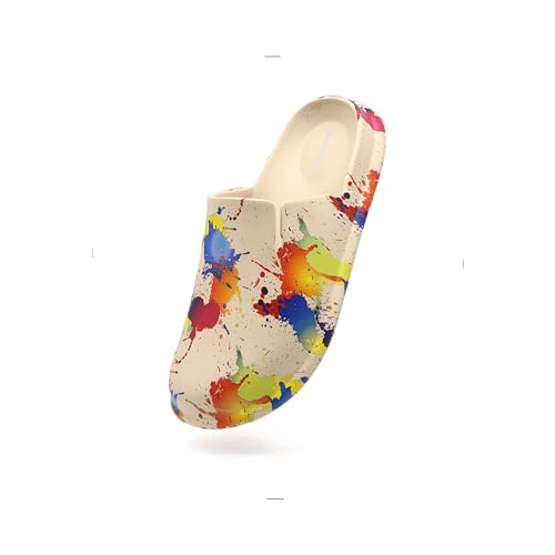 Meetinspace Women EVA Colorful Clogs Dupes Wide