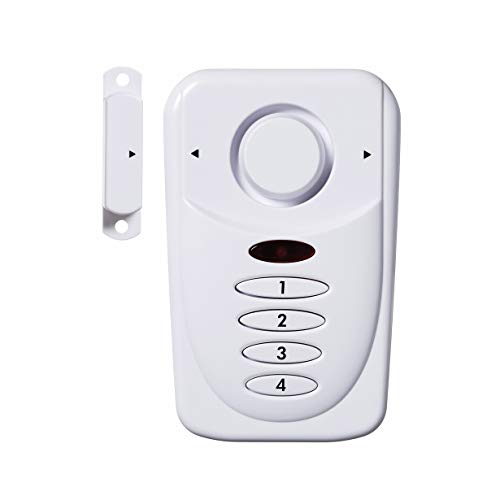SABRE Wireless Elite Home and Commercial Door Security Alarm with LOUD