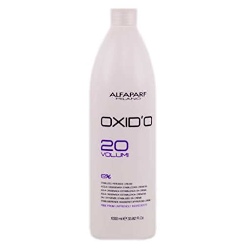 Alfaparf Milano Oxid'o 20 Volume 6% Peroxide Cream Developer - 33.82 oz