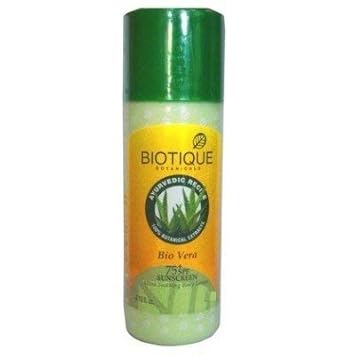 Biotiques Bio Vera 75+ SPF Sunscreen 190 ml (Pack of 2)