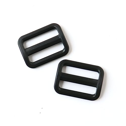 NBK プラスチックパーツ プラパーツ アジャスター 黒 26mm巾 2個入 LA25-580