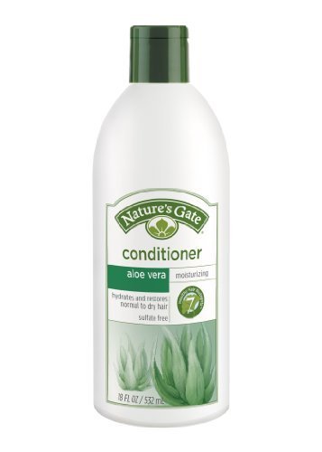 Nature's Gate Aloe Vera Moisturizing Conditioner for Normal to Dry Hair, 18-Ounce Bottles (Pack of 4)