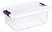 12 Pack Sterilite 17531712 15-Quart ClearView Latch Box Storage Tote Containers