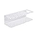 Liry Products Crystal Clear Acrylic Rack 10 Slot Dry Erase Marker Eraser Holder Wall Mount Storage Organizer Supplies Caddy Whiteboard Accessories