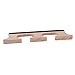 Yibuy 4 String Banjo Ukulele Banjolele Maple and Ebony Bridges
