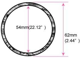 Inlaystickers for Soprano Ukuleles - Soundhole Rosette/Purfling - White Pearl UKR-278W-S - Image 4