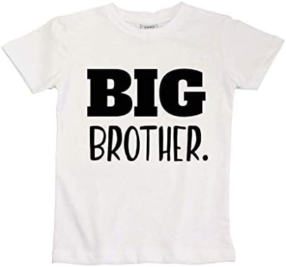SWNONE 2019 Baby Boy Clothes Outfit Big Brother Letter Print T-Shirt Top Blouse Shirts