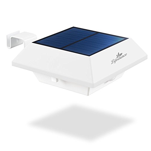 Solar Light LED Motion Sensor Waterproof Lamp With 2200mAh Rechargeable Battery White Light