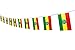 Ethiopia Flag Ethiopian Flag,100Feet/76Pcs National Country World Pennant Flags Banner,Party Decorations Supplies For,Bar,Indoor and outdoor flags,International Festival