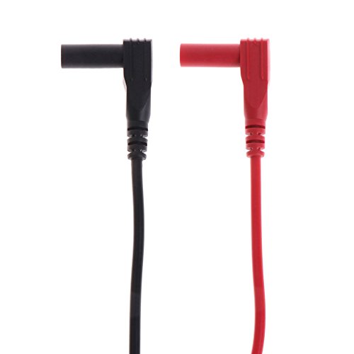Kangnice 22pcs Multimeter Car Test Accessory Set 4mm Lead Cable Alligator Clips Probe Kit