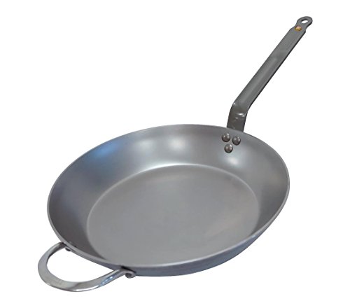 De Buyer MINERAL B Round Carbon Steel Fry Pan 8-Inch - 1 De Buyer MINERAL B Round Carbon Steel Fry Pan 8-Inch -