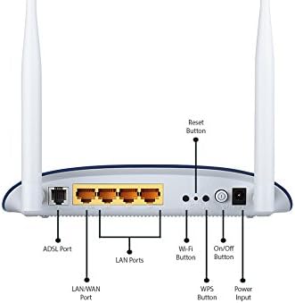 Amazon Com Tp Link N300 Adsl2 Wireless Wi Fi Fast Ethernet Modem Router Td W60n Electronics