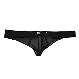 Zacoo Men Sheer Mesh Brief