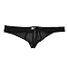 Zacoo Men Sheer Mesh Brief