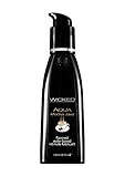 Wicked Sensual Care Wicked Aqua Flavored Water Based Lubricant, Mocha Java, 4 Ounce
