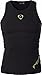 jeansian Mens Sport Sleeveless Tee Shirt Beach Tank Tops Tanktops Fitness Workout Vest LSL3306_Black_M