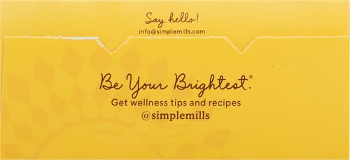 SIMPLE MILLS ORGANIC SEED CRACKERS, GARLIC & HERB – GLUTEN FREE, VEGAN, HEALTHY SNACKS, PALEO FRIENDLY, 4.25 OUNCE (PACK OF 1)