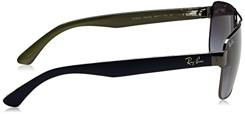 Ray-Ban Men's 0RB3530 Square Polarized Sunglasses