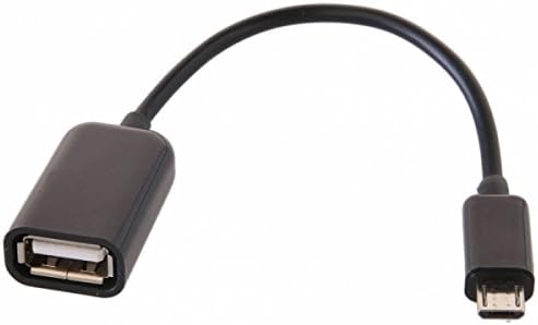 CrazyCable® Premium High Speed USB-OTG Adaptor Cable with Type B MicroUSB to Type A USB Suitable For Galaxy S2 S3 S4 / GT-i9500 / Galaxy S2 / SII GT-i9100 / Galaxy Nexus GT-i9250 / Galaxy R GT-i9103 / Galaxy S3 / SIII GT-i9300 / Galaxy Note 2 / Note II GT-N7100 / Samsung Galaxy Note GT-N7000 / Google Nexus 7 and 10 / Tablet 16GB 32GB (Asus Nakasi) Android 4.2 / Motorola Xoom Tablet Android 3.1 / Motorola Xoom M604 / Motorola Xoom M604 M601 M600 / Samsung Galaxy Note GT-N7000 / Archos 80 G9 Internet Tablet / Archos 7 Internet Tablet / Galaxy Nexus GT-i9520 / Acer Iconia Tab A510 / A511 / A700 / A701 / similar to ET-R205U / Cable suitable for all phones to connect them to USB sticks, hard rives, card readers, keyboards, etc.