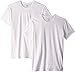 Calvin Klein Men's Undershirts Cotton Stretch 2 Pack Crew Neck Tshirts, White, X-Large