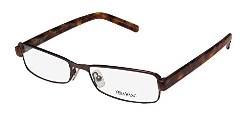VERA WANG Eyeglasses V085 Brown 52MM