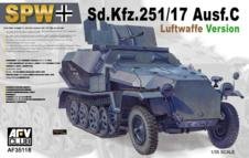 AFV Club Models 1/35 German Sd.Kfz. 251/17 Ausf. C
